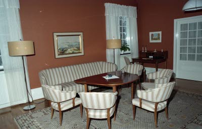 Möbler på Bolagshotellet.