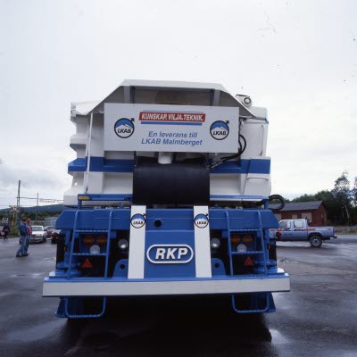 Mammuten, 120 tons trucken.