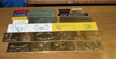 Skyltverkstan. Skyltar.