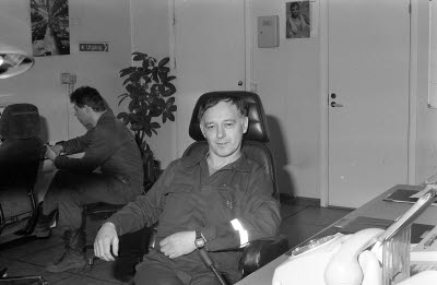 Anrikningsverket. Gamla kontrollrummet.