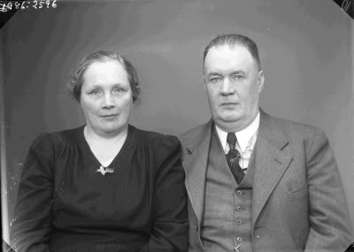 Porträtt av ett par.