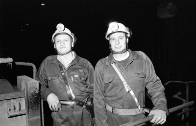 Karl-Erik Rånman och Greg Hall.