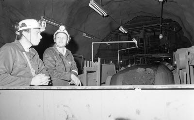 Karl-Erik Rånman och Greg Hall.