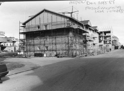 Fasadrenovering av kvarteret Aspen, Gällivare.