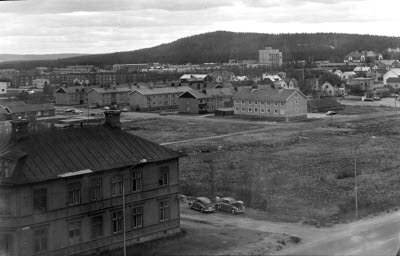 Vy Gällivare samhälle. Klockljungsvägen.