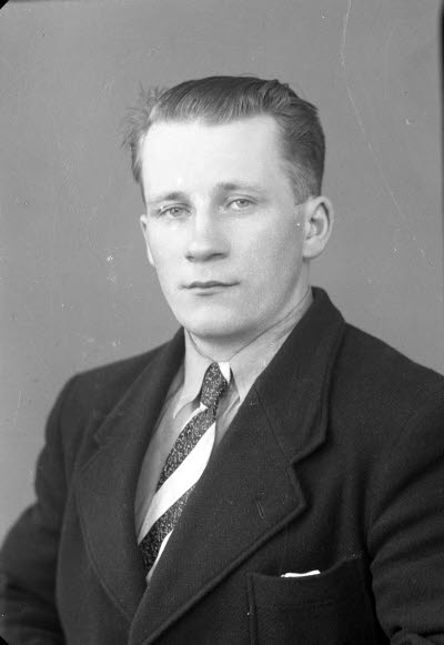 Porträtt av en herre.