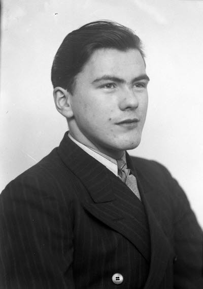 Porträtt av en herre. Ateljefoto.