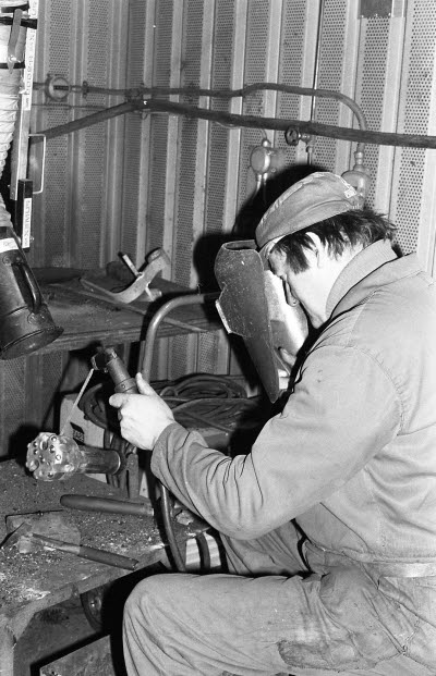 Borrståls service i Koskullskulle.