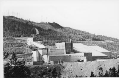 LKAB industriområde; Vitåfors. LKAB Malmberget.