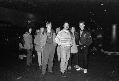 Skolklass på studiebesök.