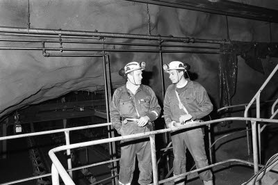 Karl-Erik Rånman och Greg Hall.