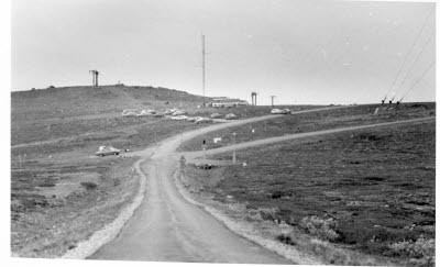 Dundretmasten; TV-masten på Dundret, Gällivare.