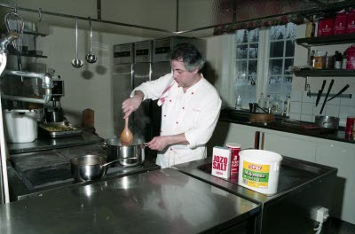 Bolagshotellet, interiör: köket.