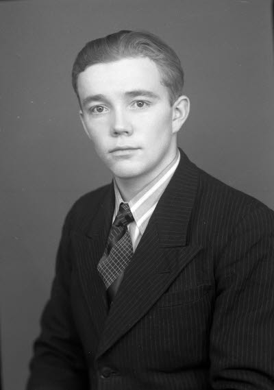 Porträtt av en herre. Ateljefoto.