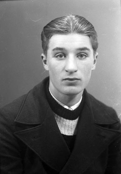 Porträtt av en herre. Ateljefoto.