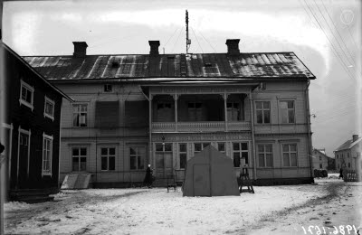 Telegrafstationen, innergården.