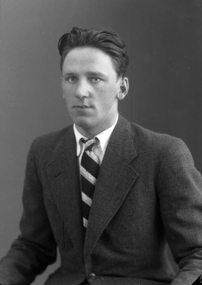 Porträtt av en herre. Ateljefoto.